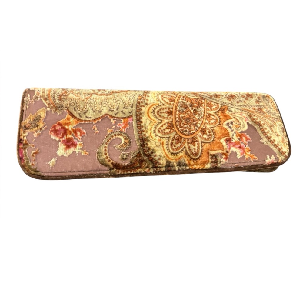Elegant‎ Brown and Green Clutch